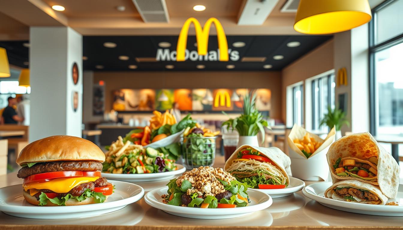 mcdonald's vegetarian menu